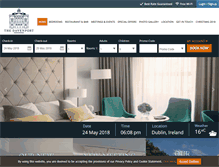 Tablet Screenshot of davenporthotel.ie